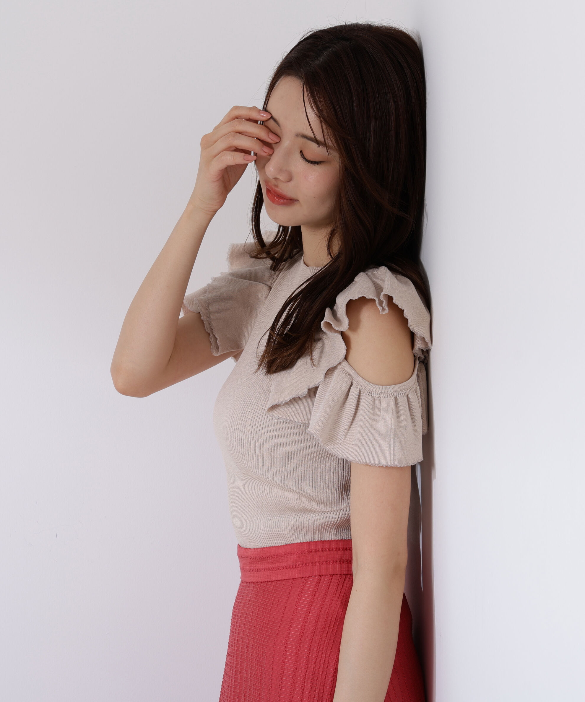 PROPORTION BODY DRESSING「デザインスリーブニット」|ニット・セーター|