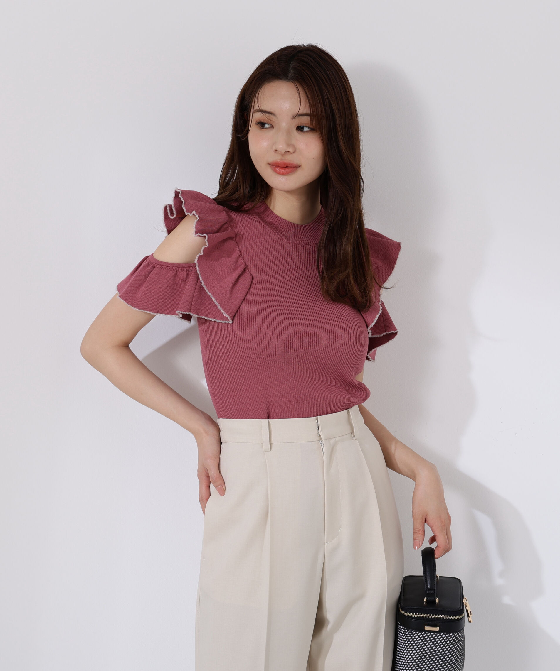 PROPORTION BODY DRESSING「デザインスリーブニット」|ニット・セーター|