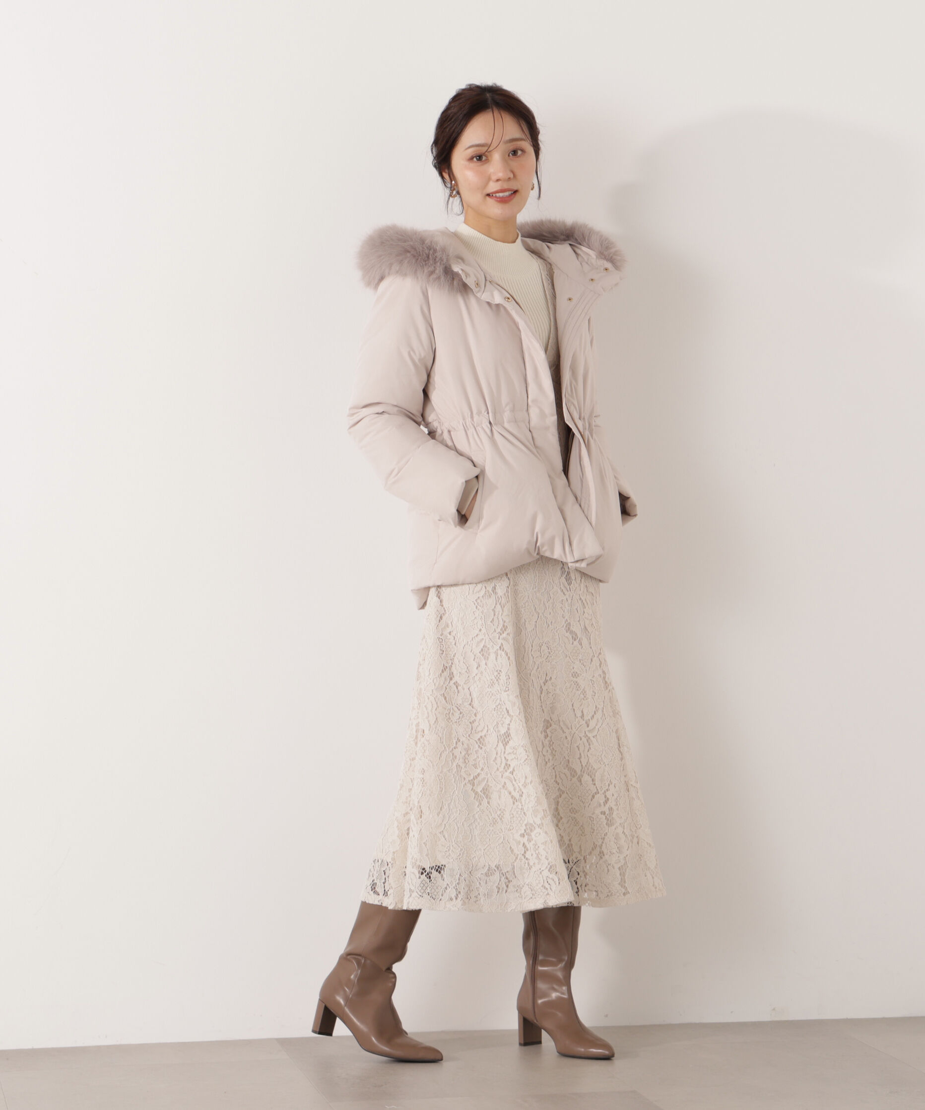 PROPORTION BODY DRESSING「ウエストマークショートダウン 25AW」|ブルゾン・スタジャン|