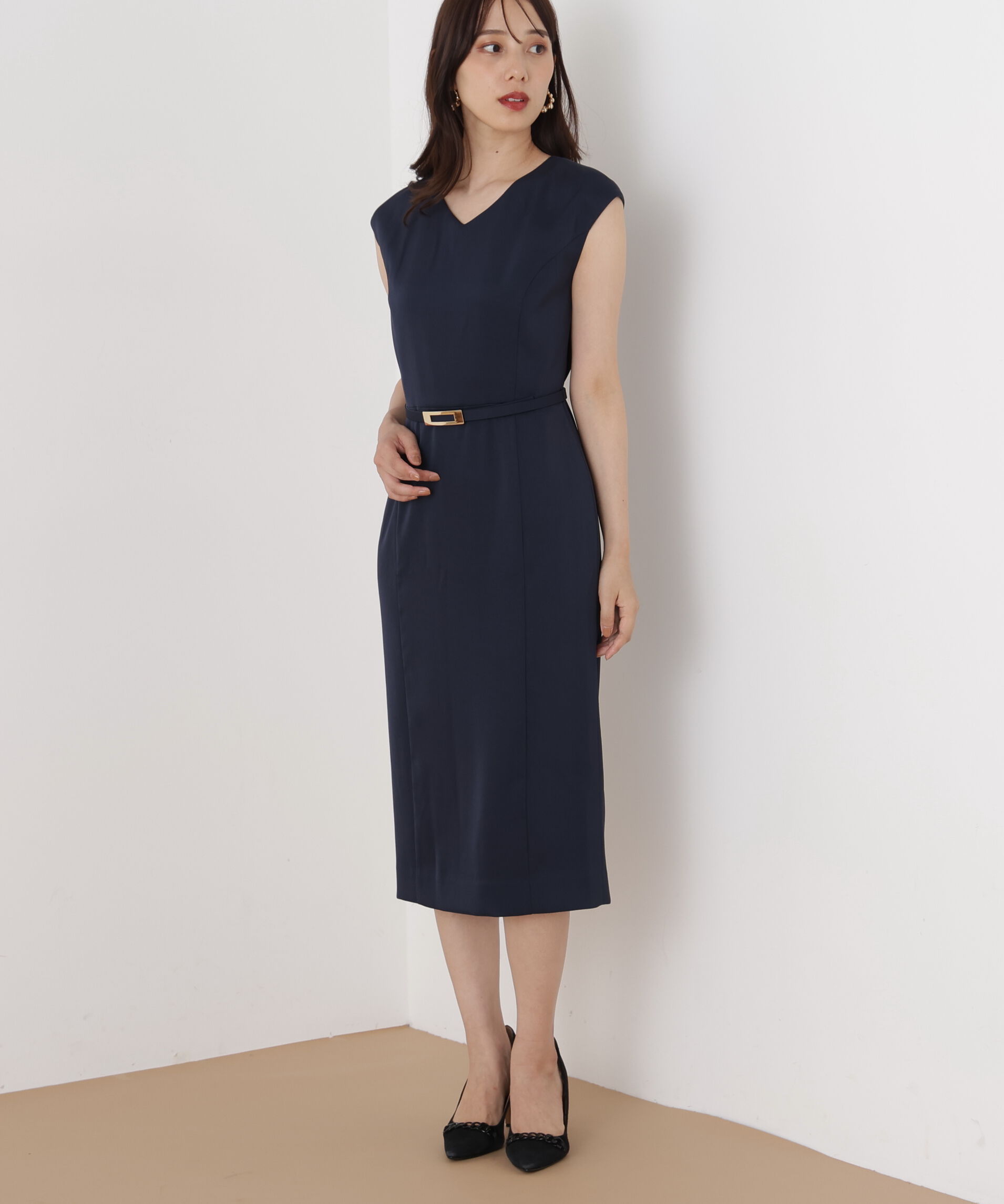  「[WEB/店舗限定カラー]ハイツイストワンピース」|ワンピース|