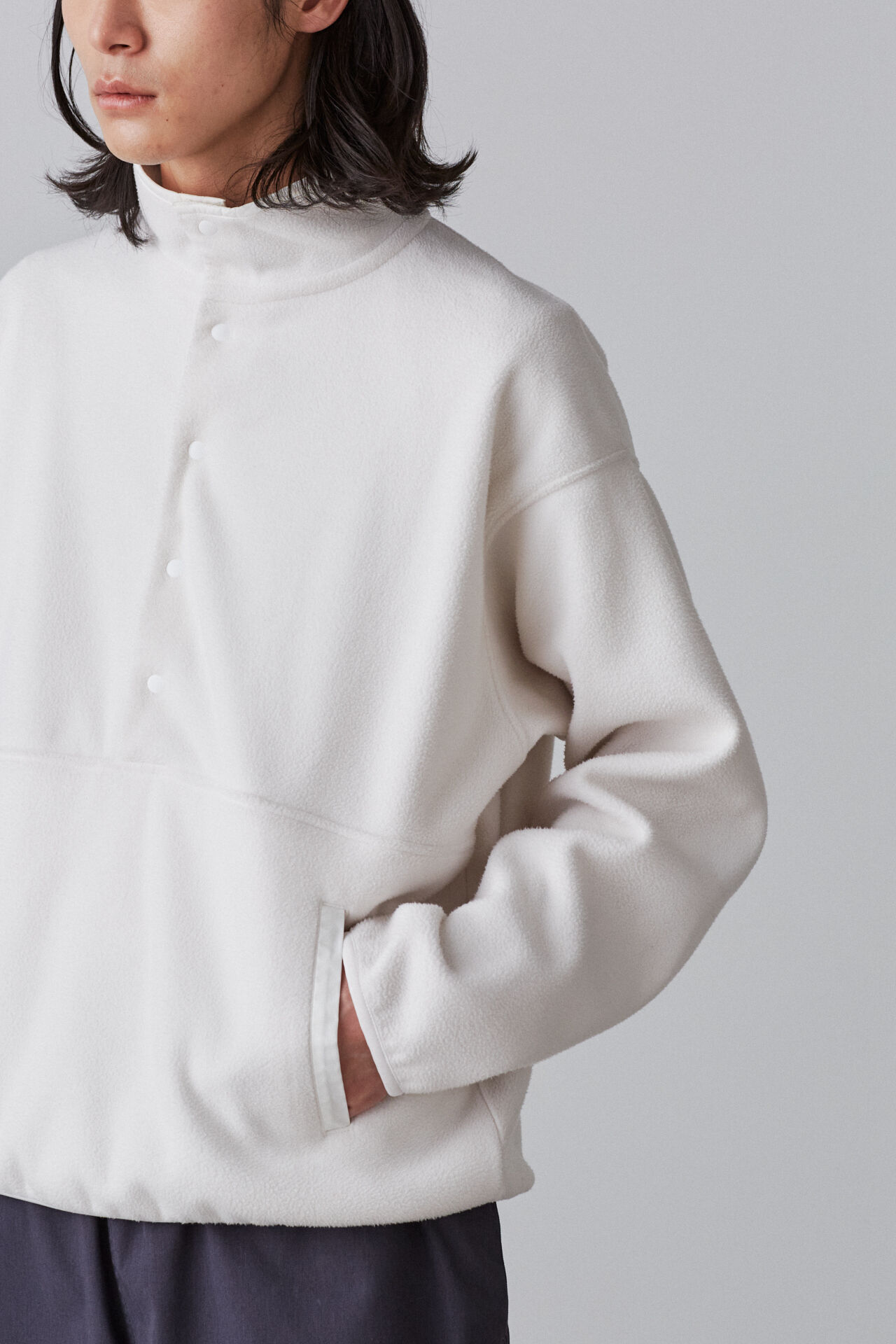 YLEVE 「Ｙ / RECYCLE POLYESTER FLEECE BZ」|ブルゾン・スタジャン|