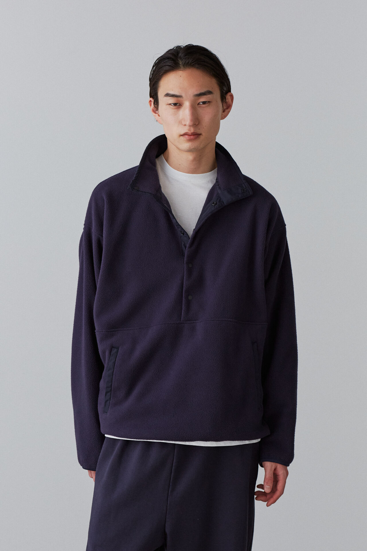 YLEVE 「Ｙ / RECYCLE POLYESTER FLEECE BZ」|ブルゾン・スタジャン|
