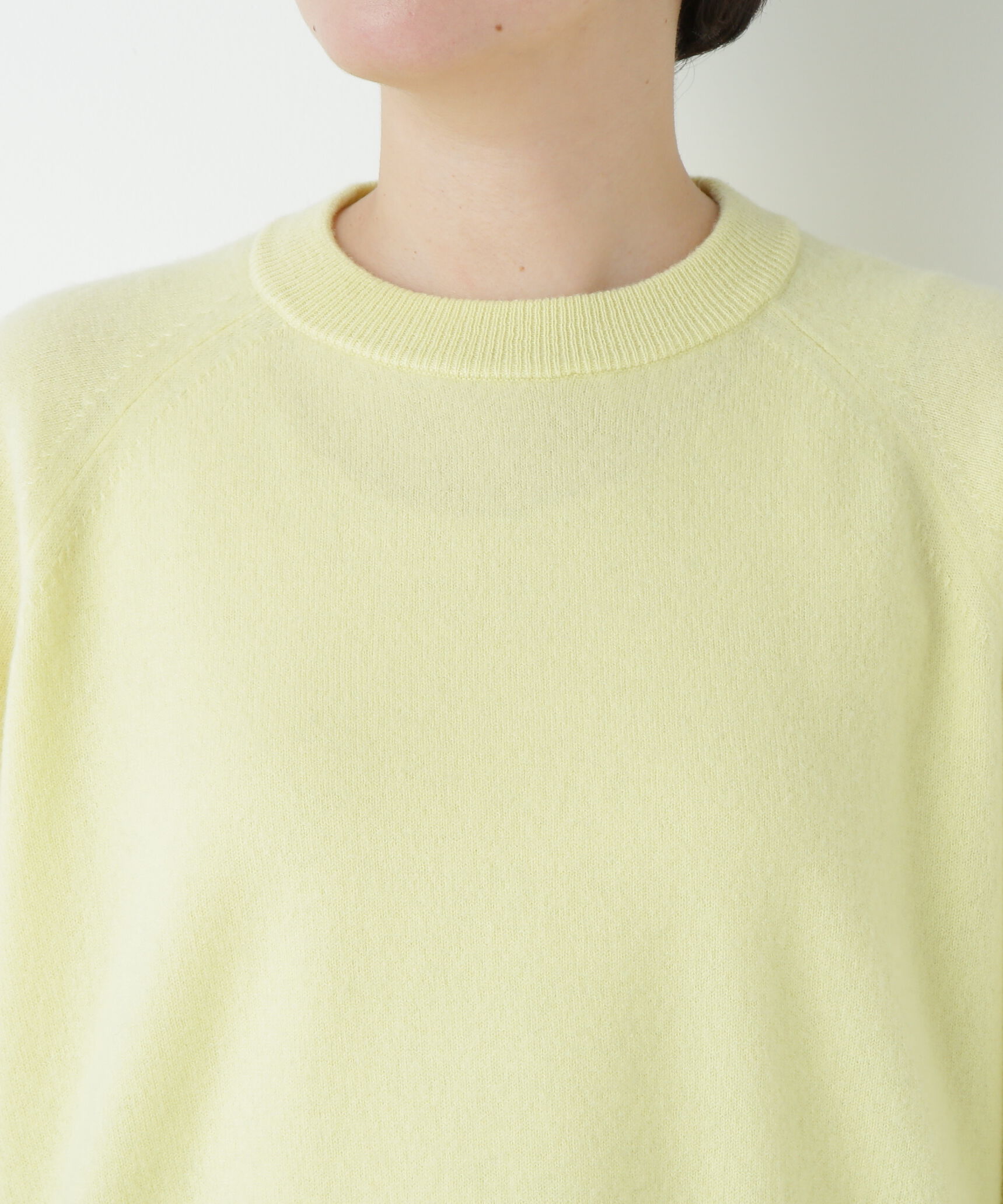  「◆ミドルゲージウールクルーネックプルオーバー」|ニット・セーター|