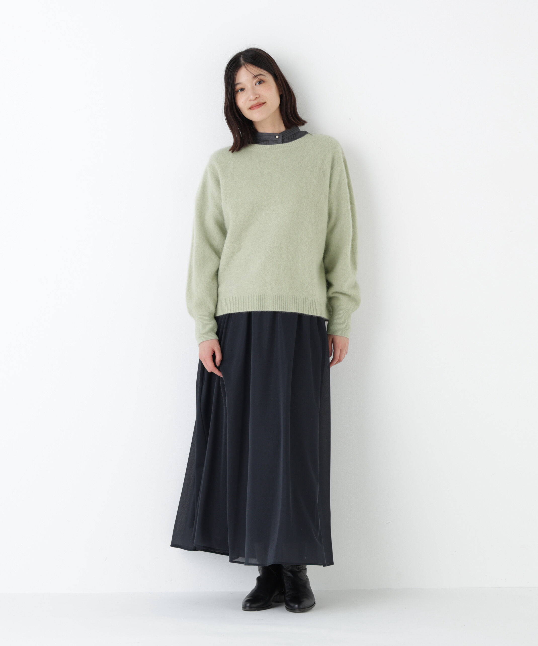  「◆ウールファーニットプルオーバー」|ニット・セーター|