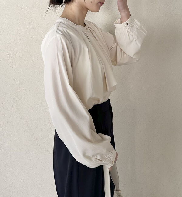 Doux archives「ラッフルタイＢＬ」|シャツ・ブラウス|