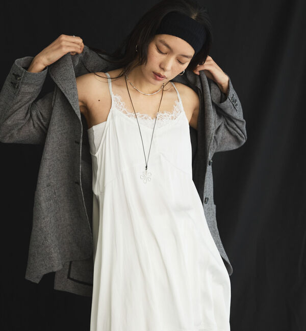 Doux archives「ヴィンテージサテンレースキャミ」|シャツ・ブラウス|