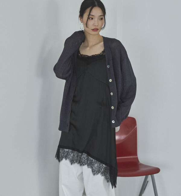 Doux archives「ヴィンテージサテンレースキャミ」|シャツ・ブラウス|