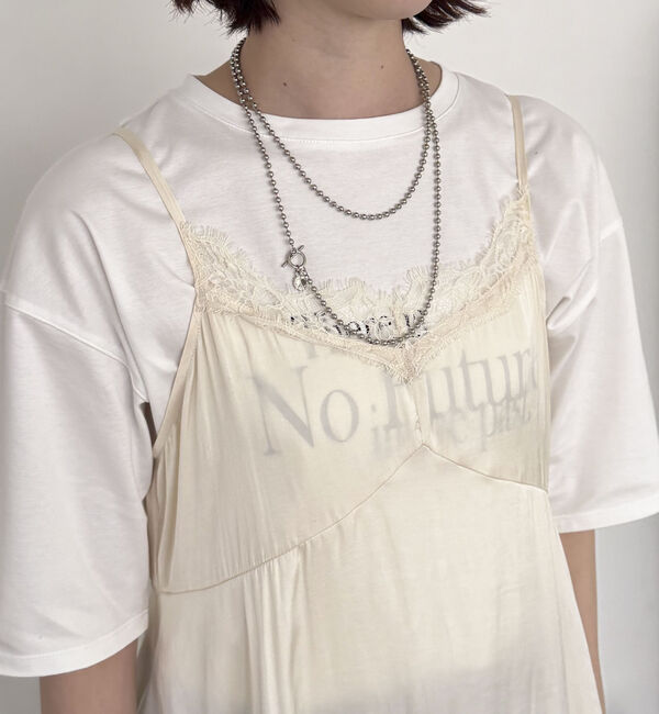 Doux archives「ヴィンテージサテンレースキャミ」|シャツ・ブラウス|