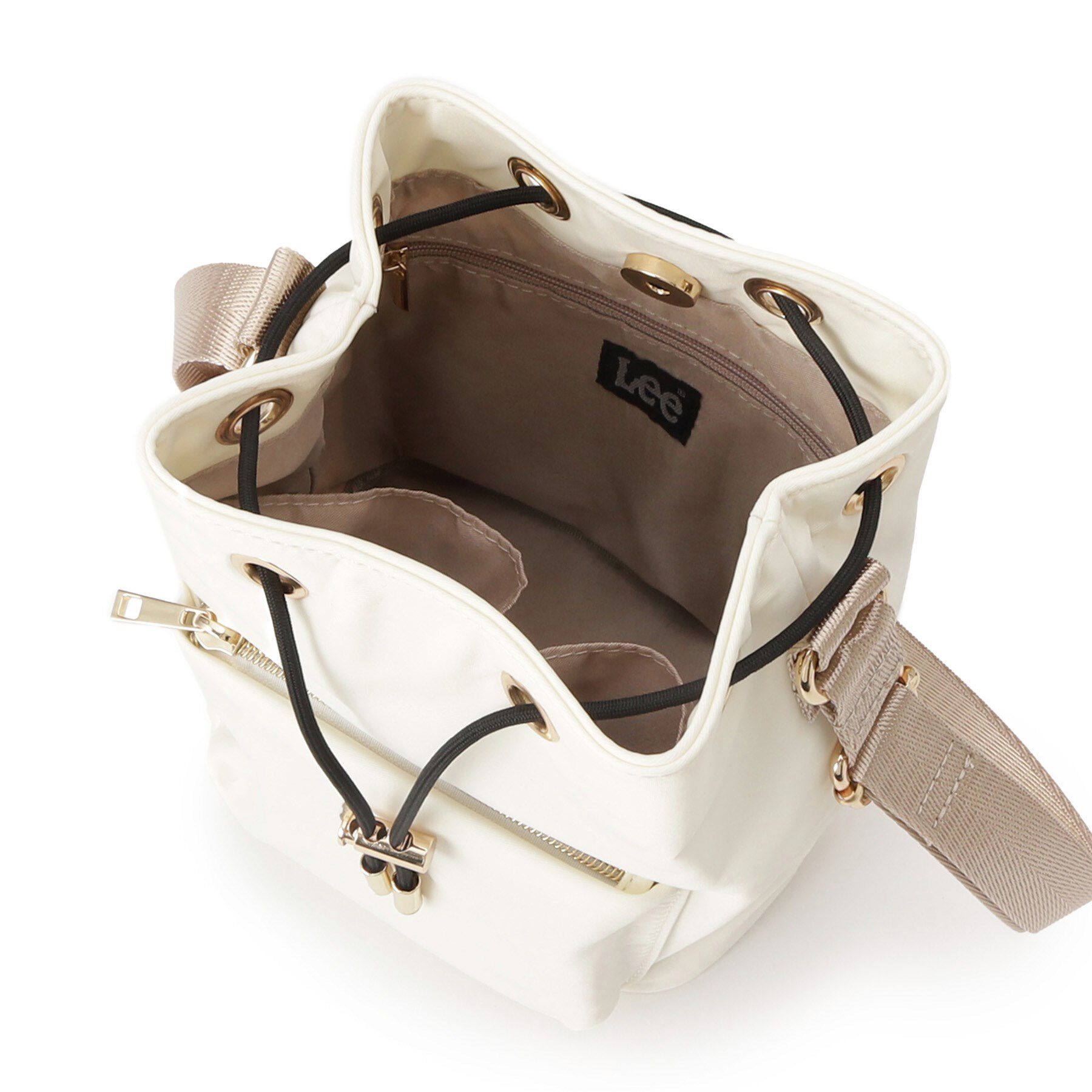 SHOO･LA･RUE「【Lee別注/撥水】巾着ショルダーバッグ」|ショルダー・メッセンジャー|