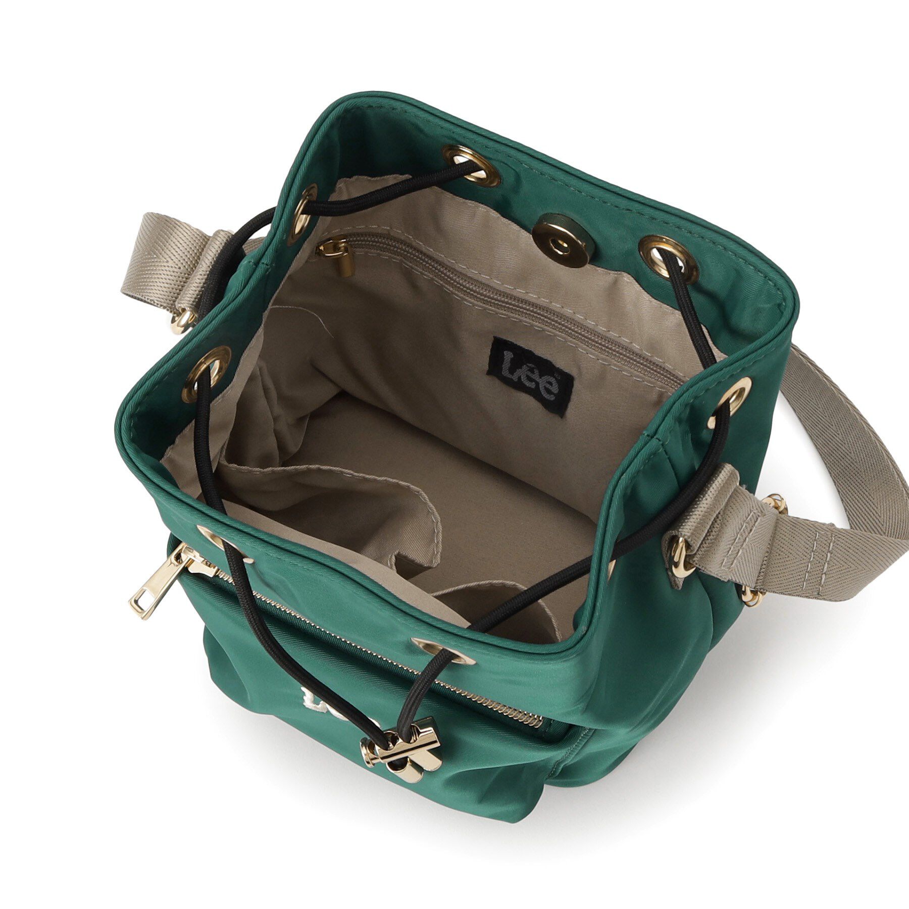 SHOO･LA･RUE「【Lee別注/撥水】巾着ショルダーバッグ」|ショルダー・メッセンジャー|