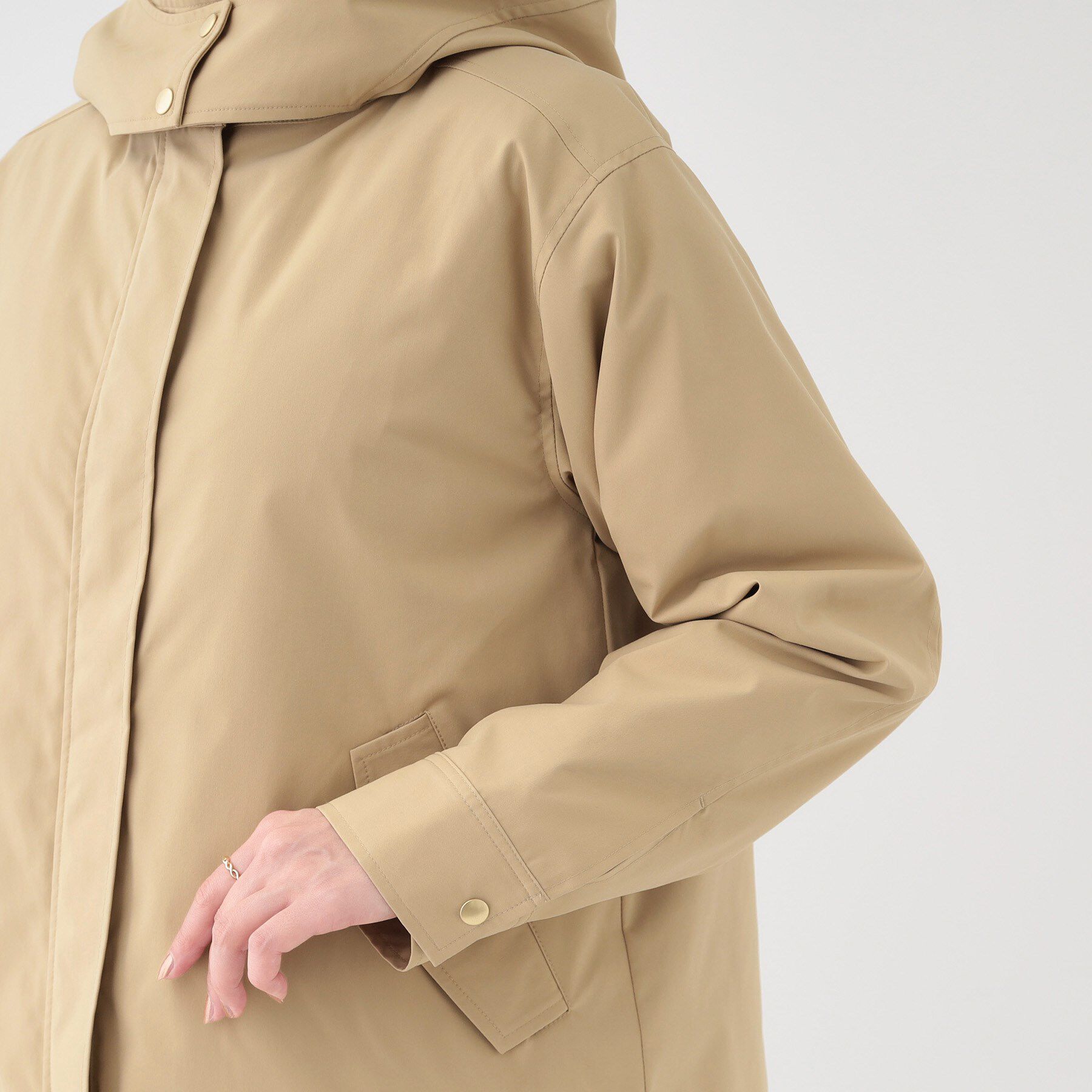 SHOO･LA･RUE「【撥水/マルチWAY】フェイクファーライナー付き 欲張りマンパ」|ブルゾン・スタジャン|