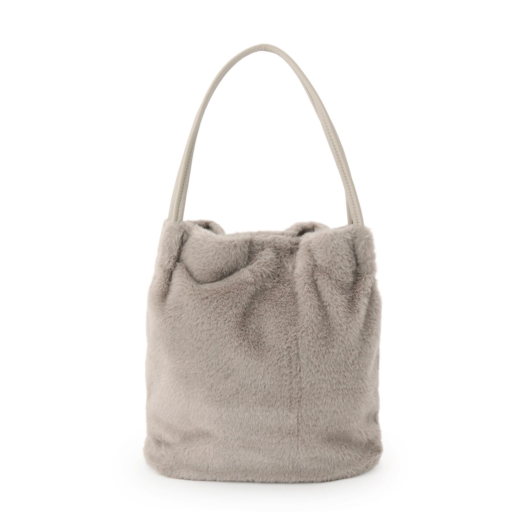 SHOO･LA･RUE「つまみハンドルフェイクファートートバッグ」|トートバッグ|