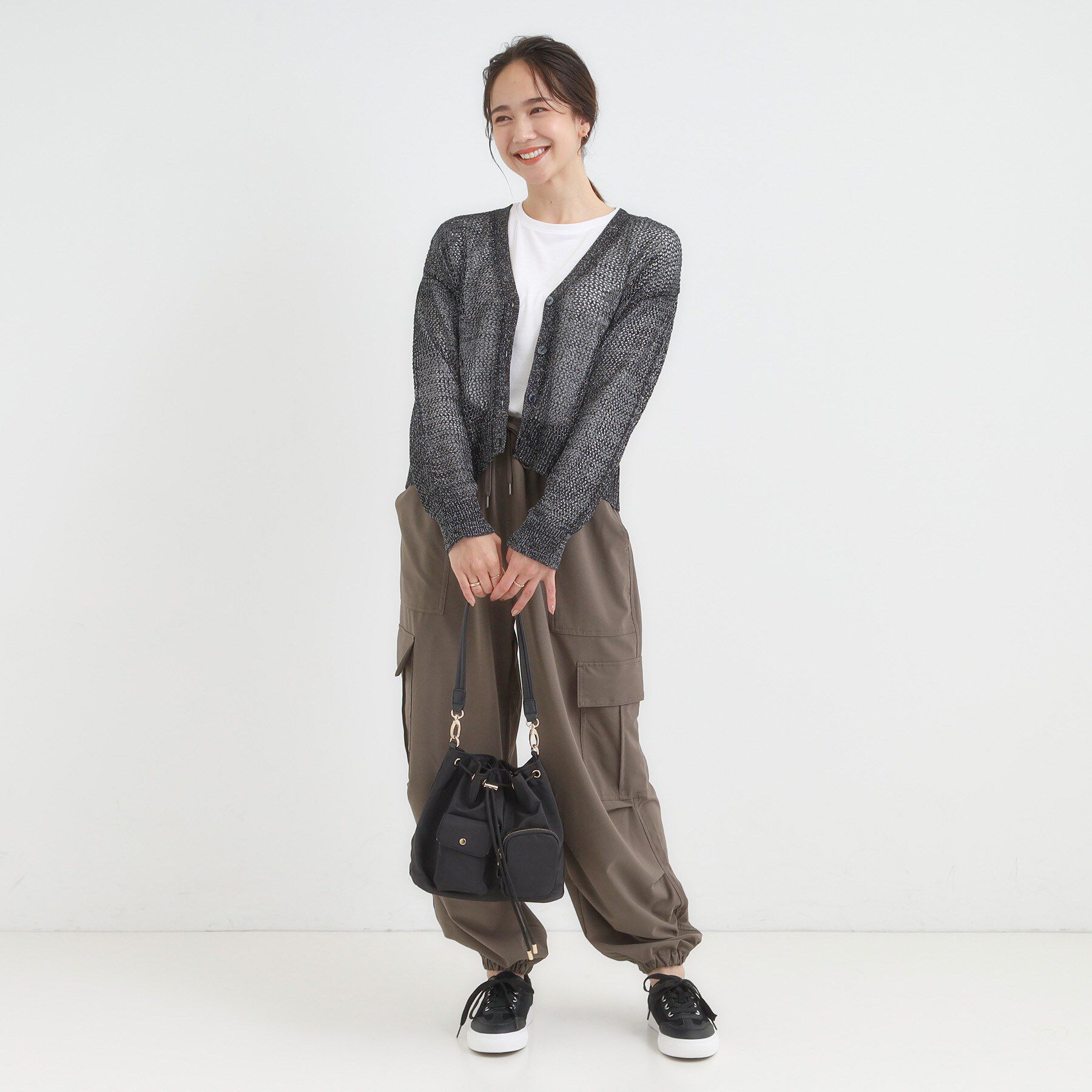 SHOO･LA･RUE「【撥水】2WAY巾着ショルダーバッグ」|ショルダー・メッセンジャー|