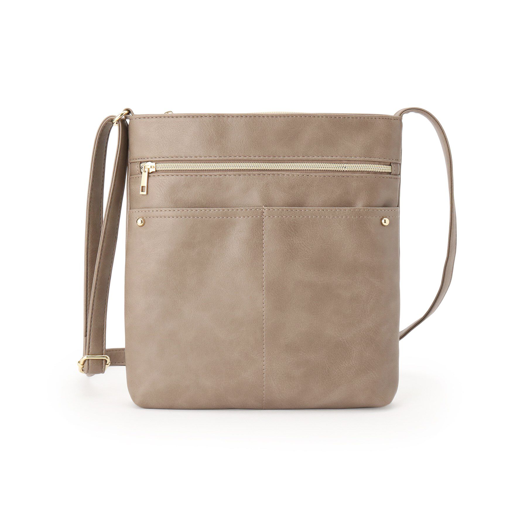 SHOO･LA･RUE「スマートながらしっかり入る アオリポケットが魅力のショルダーバッグ」|ショルダー・メッセンジャー|