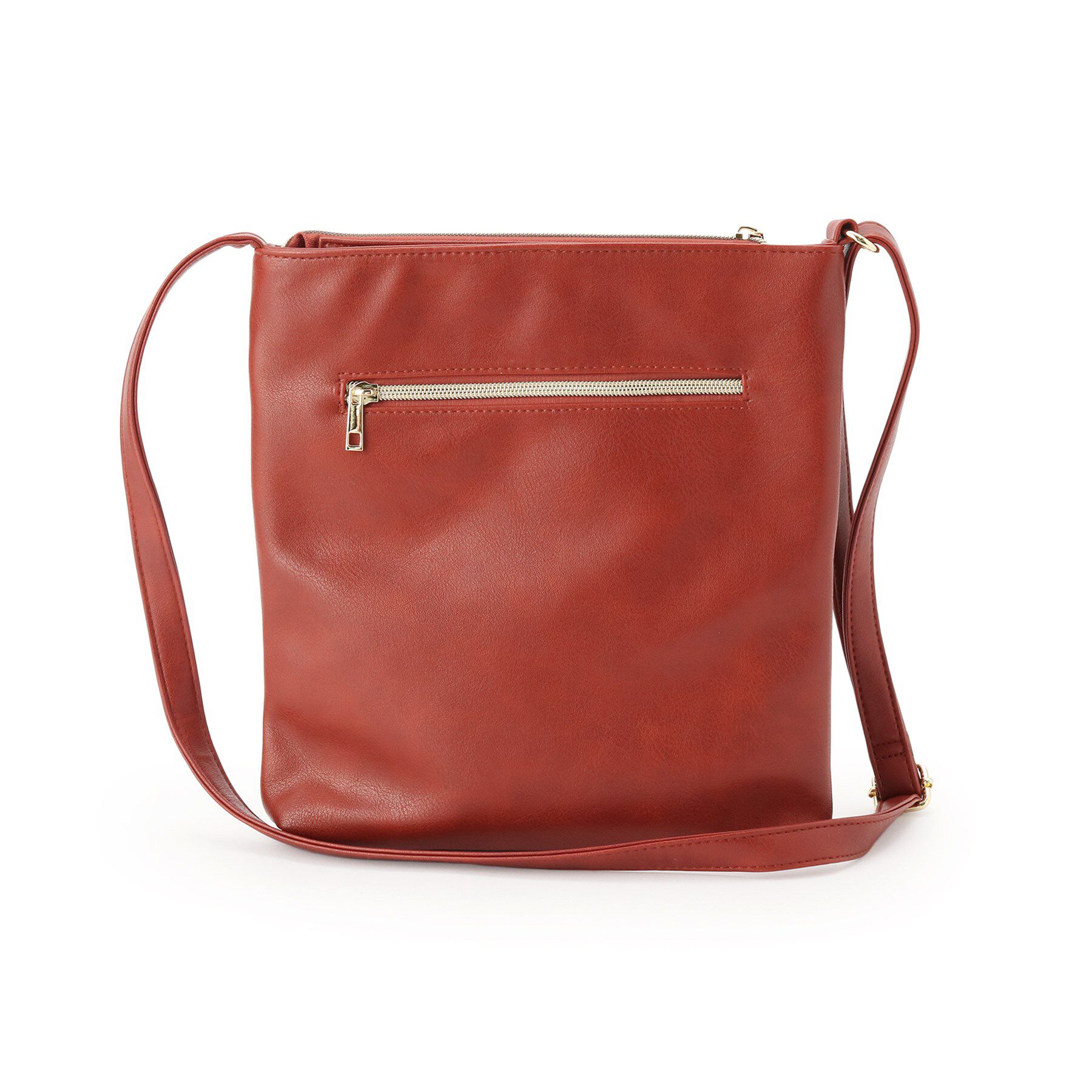 SHOO･LA･RUE「スマートながらしっかり入る アオリポケットが魅力のショルダーバッグ」|ショルダー・メッセンジャー|