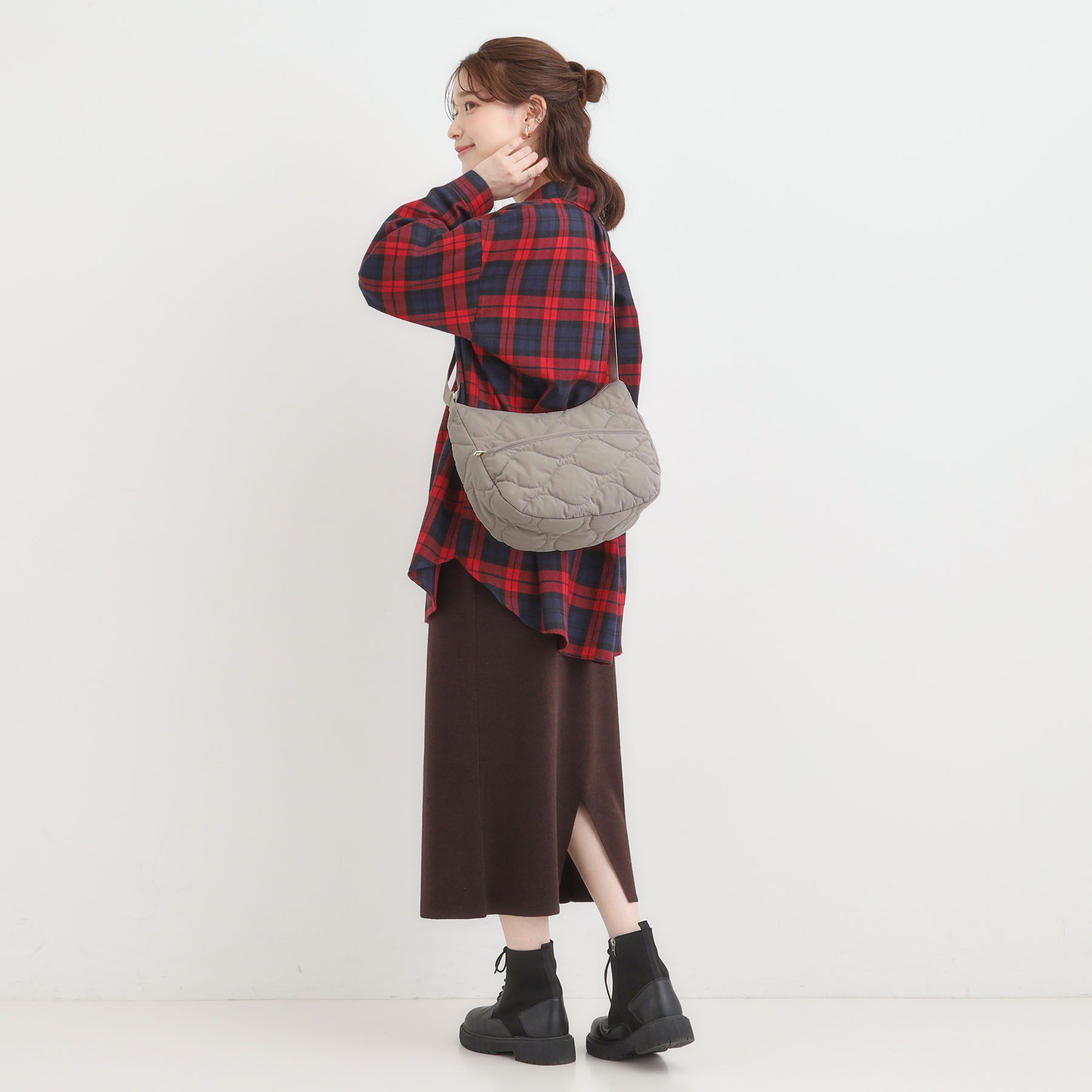 SHOO･LA･RUE「ひょうたんキルトショルダーバッグ」|ショルダー・メッセンジャー|