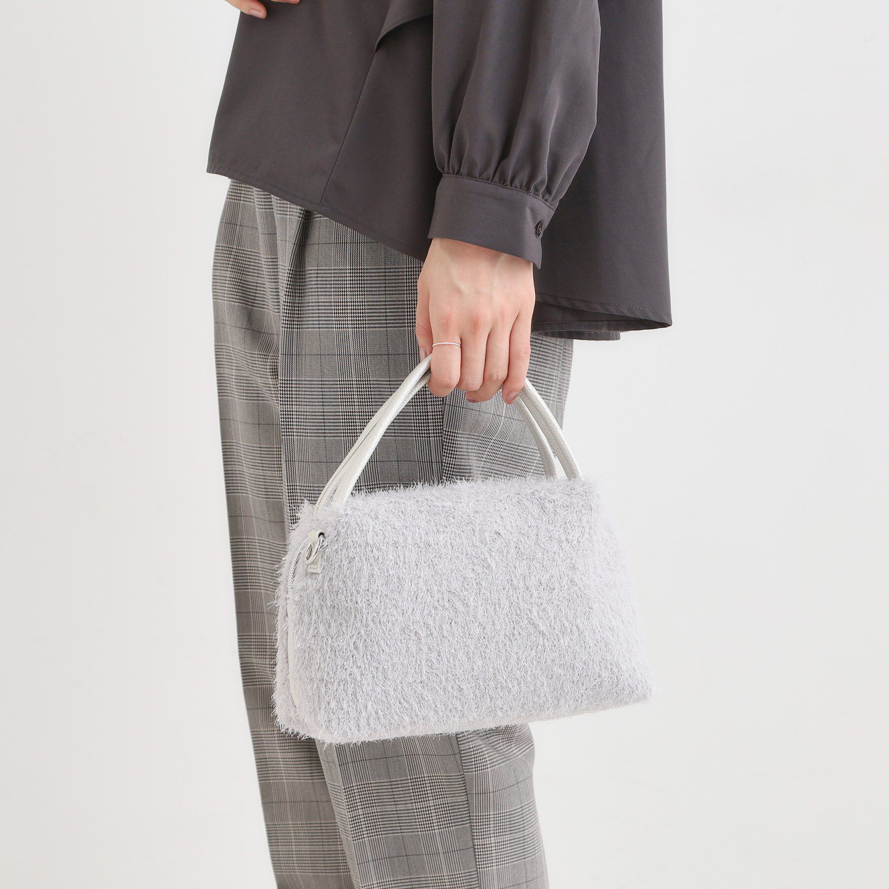 SHOO･LA･RUE「ラメ入り生地ショルダーバッグ」|ショルダー・メッセンジャー|