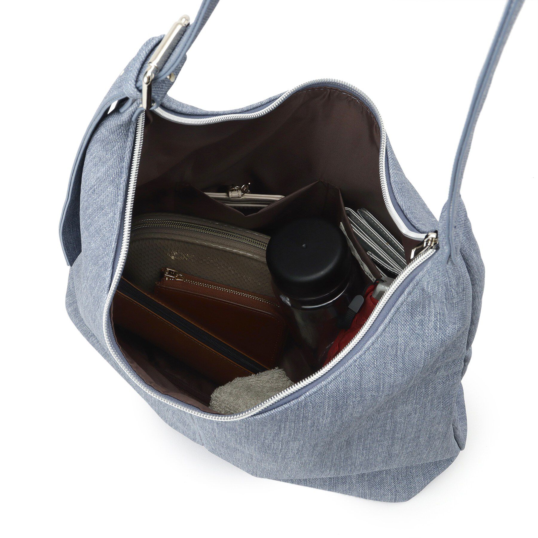 SHOO･LA･RUE「デニム風生地ワンショルダーバッグ」|ショルダー・メッセンジャー|