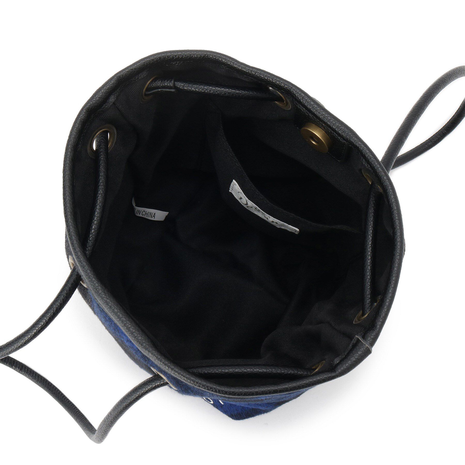 Dessin「2WAYチェック巾着バッグ」|ハンドバッグ|