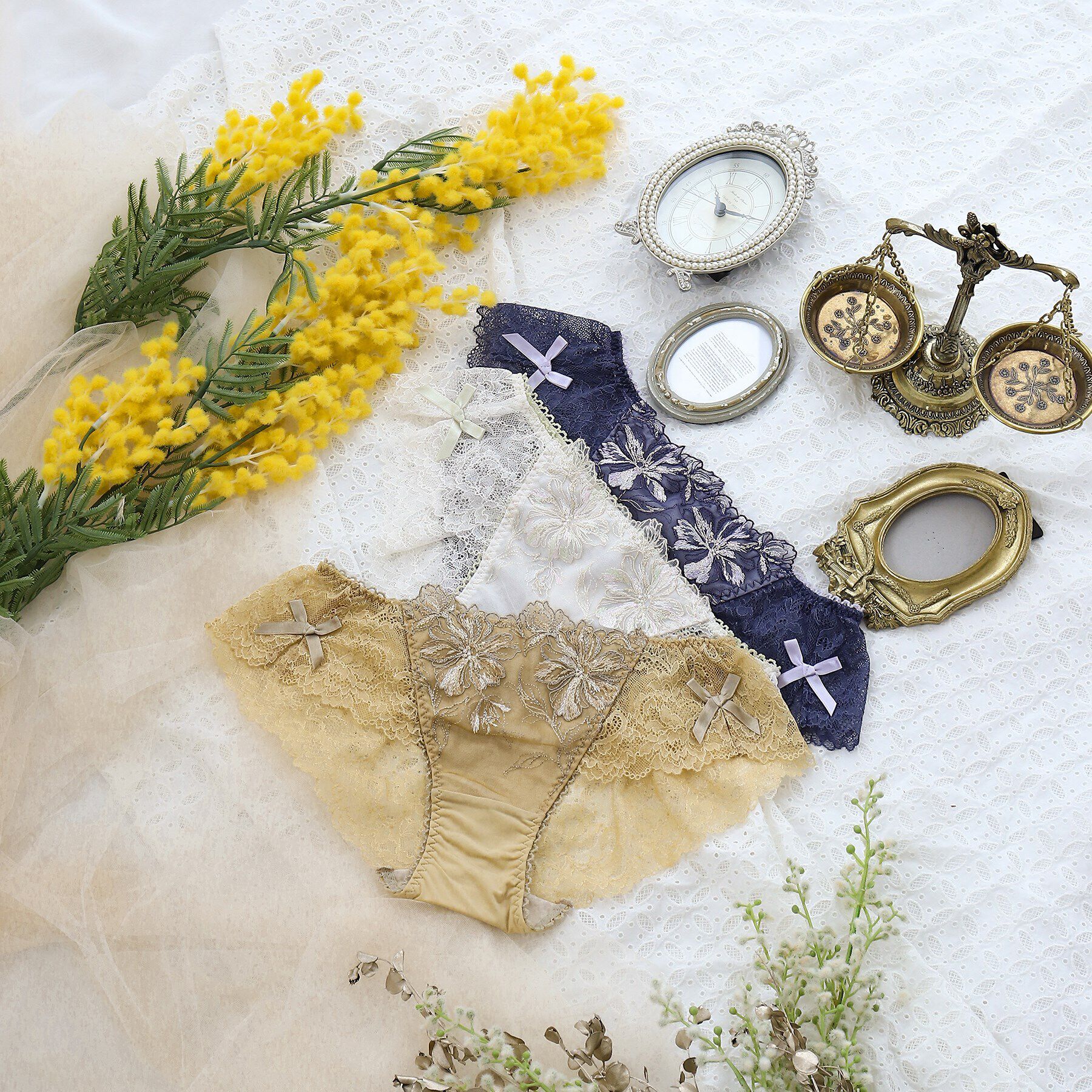 Risa Magli「シャンタル レースショーツ」|インナー|