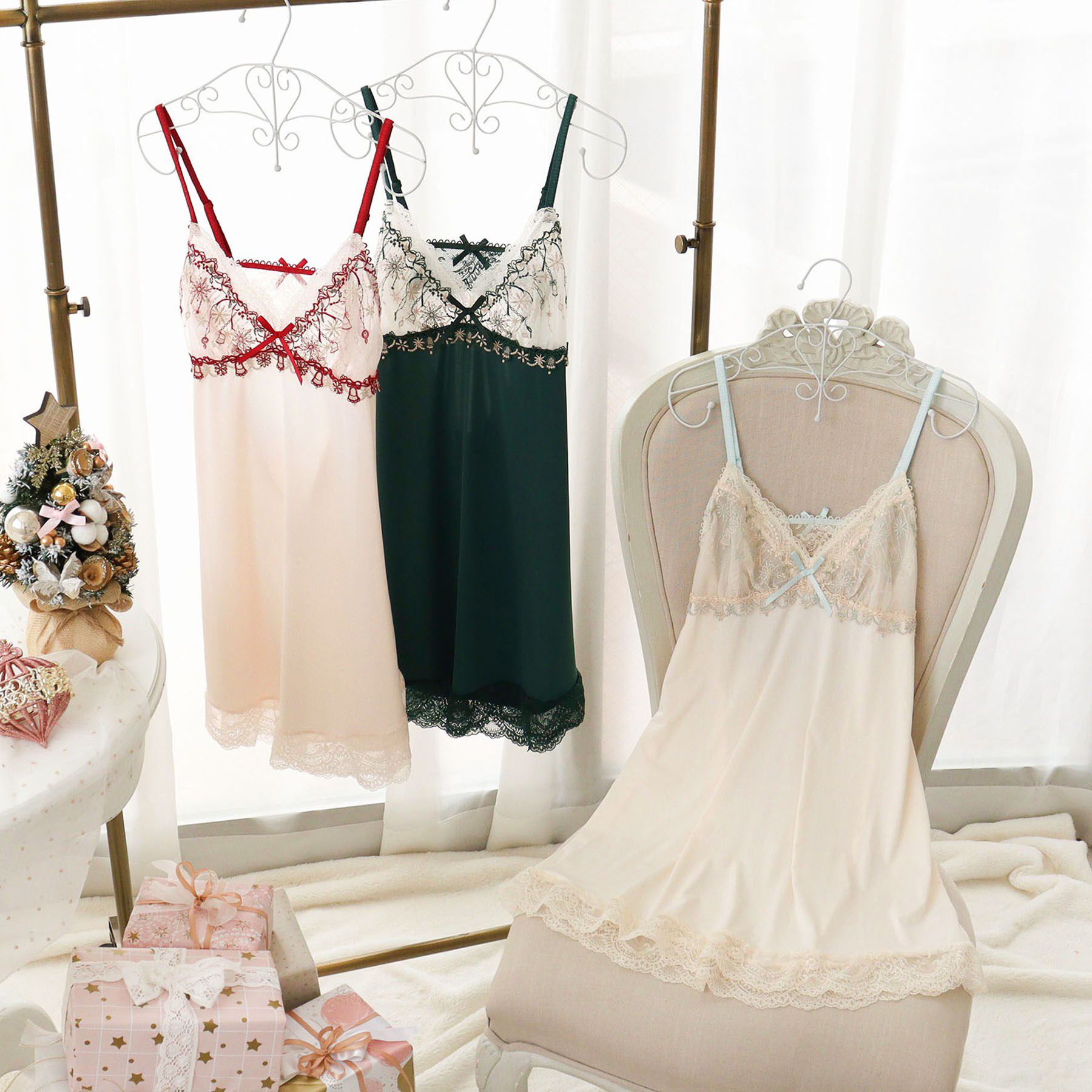 Risa Magli「【ルビー】 スリップ」|キャミソール|