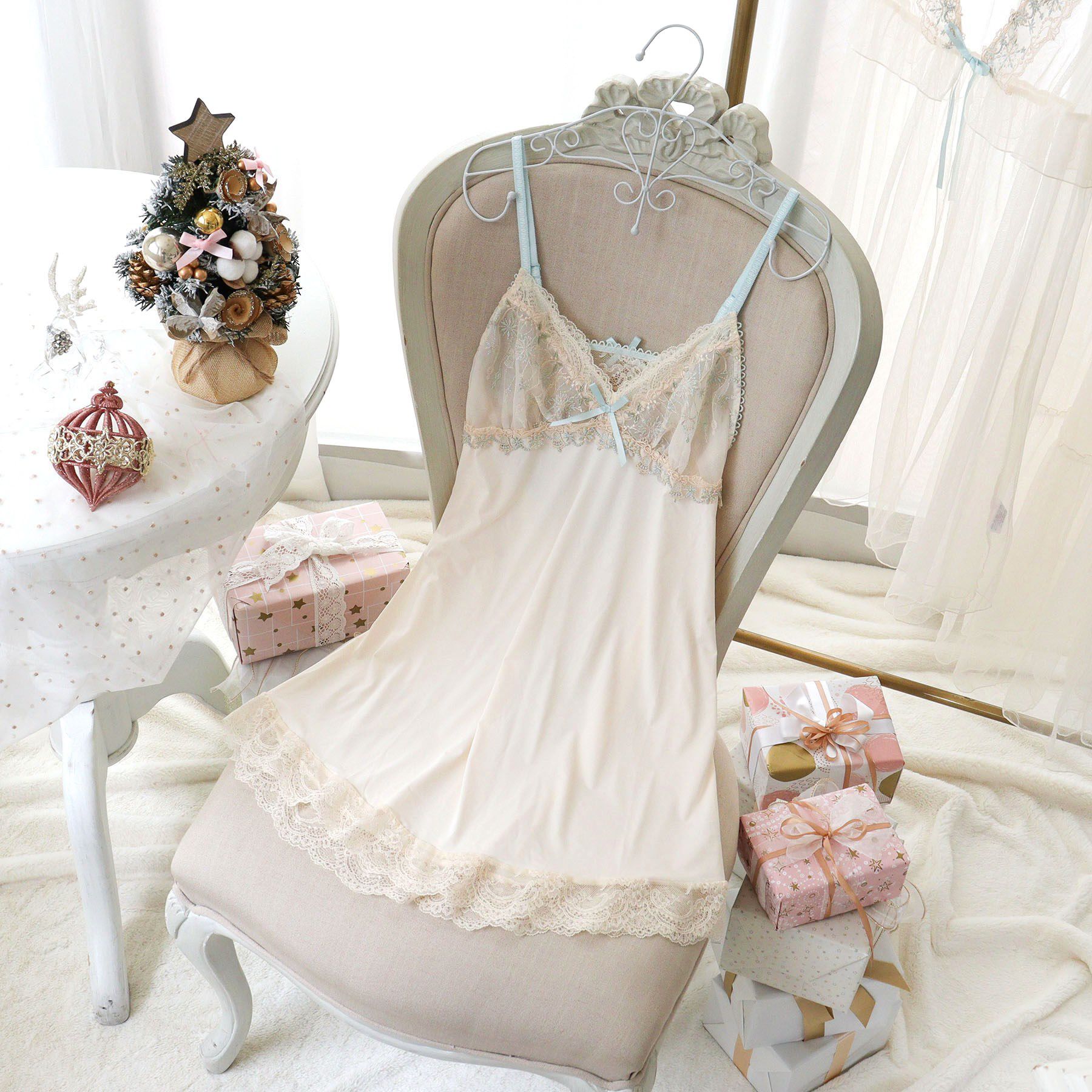 Risa Magli「【ルビー】 スリップ」|キャミソール|トープ(054)