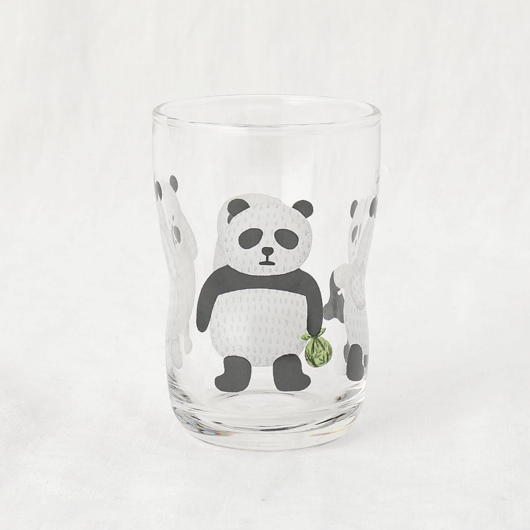 212 KITCHEN STORE「つよいこグラスS＆Mセットパンダ銭湯」|グラス・マグカップ|