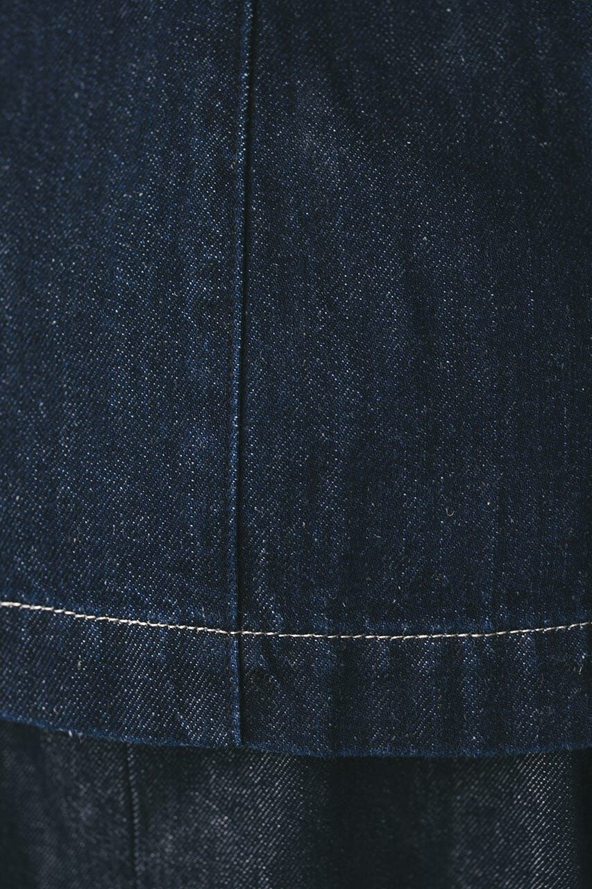 STYLEMIXER「ハーフスリーブシェイプデニムシャツ」|シャツ・ブラウス|