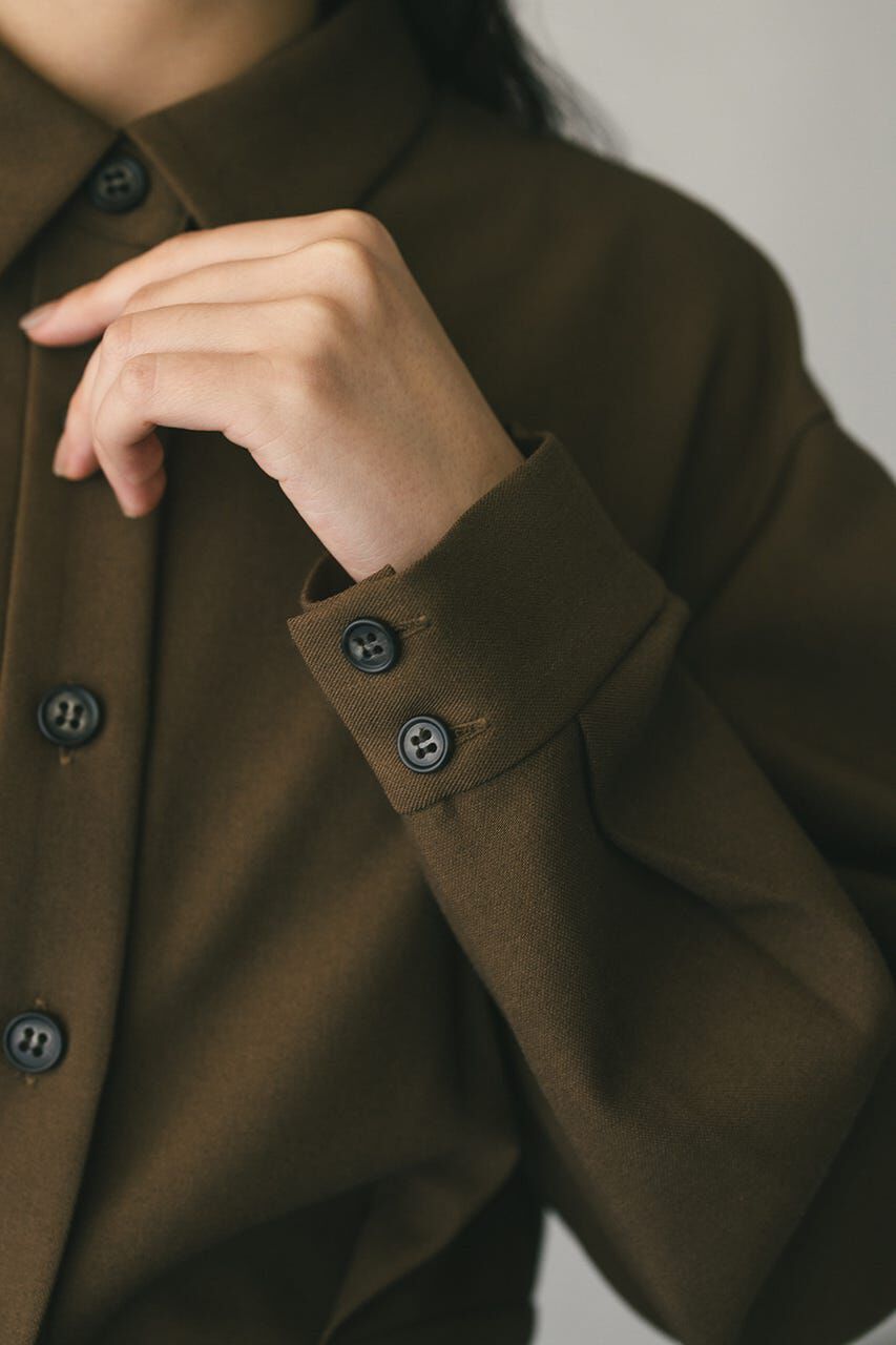 STYLEMIXER「メランジショートシャツ」|シャツ・ブラウス|