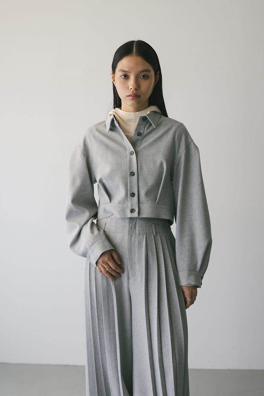 STYLEMIXER「メランジショートシャツ」|シャツ・ブラウス|