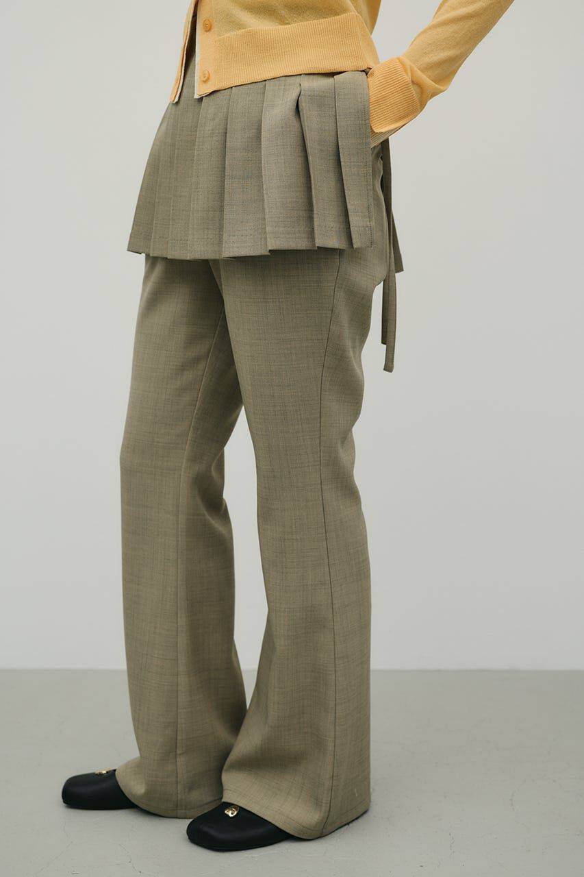 STYLEMIXER「プリーツスカートレイヤードパンツ」|その他|L/KHA1