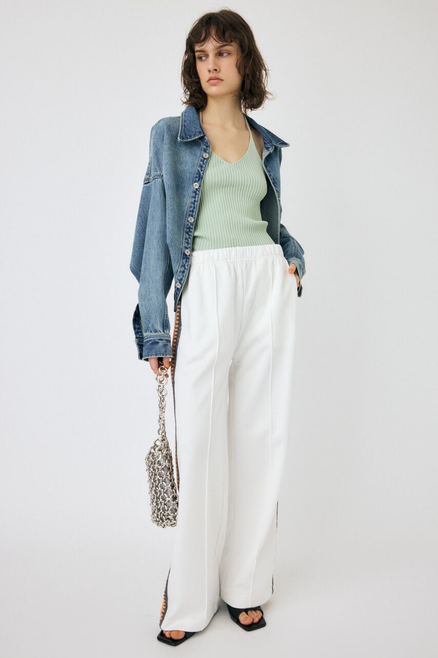 MOUSSY「CROCHET SIDE LINE パンツ」|その他|