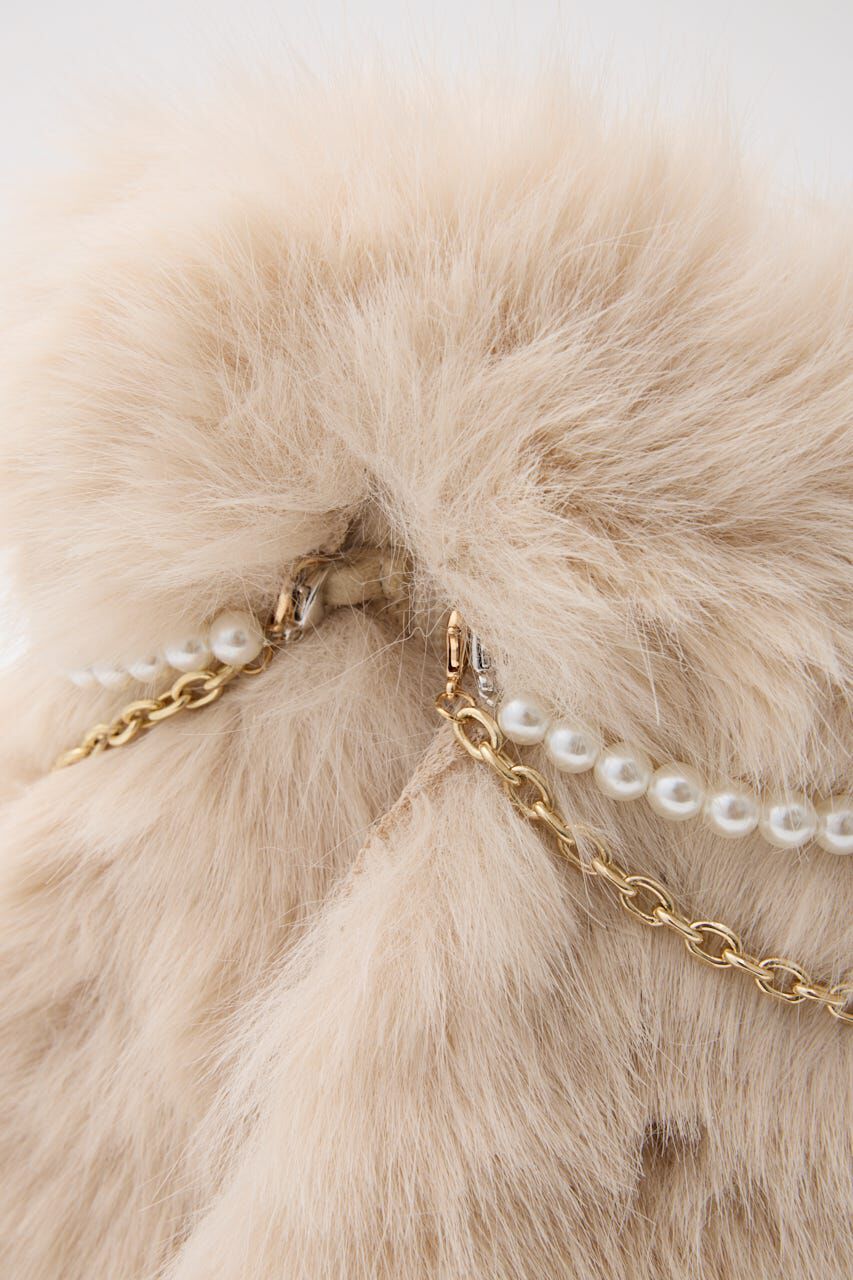 rienda「2WAYフェイクファーレースアップブーティー」|その他|