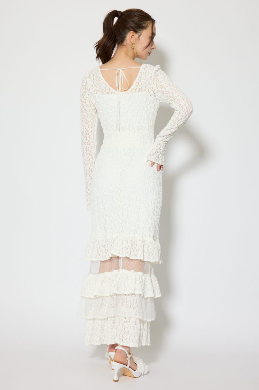 rienda「ティアードレースマーメイドワンピース」|ワンピース|