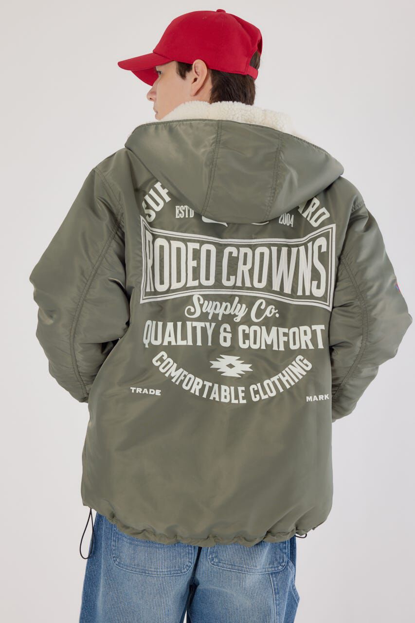 RODEO CROWNS「バックロゴフライトジャケット」|その他|