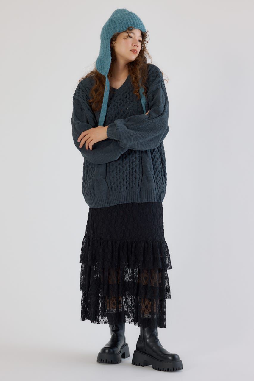 RODEO CROWNS「フリルティアードスカート」|スカート|