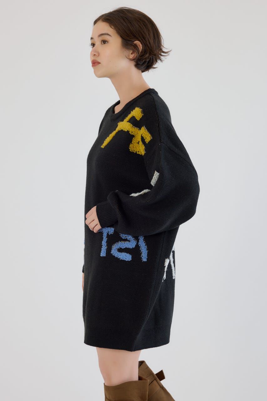 RODEO CROWNS「レタリングロゴニットワンピース」|ワンピース|