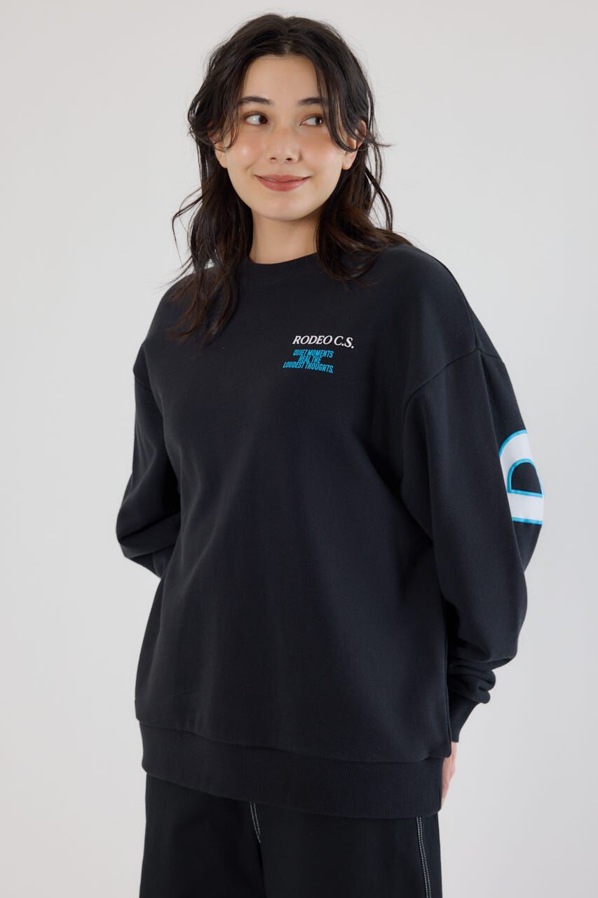 RODEO CROWNS「カラーアウトラインロゴスウェット」|パーカー|