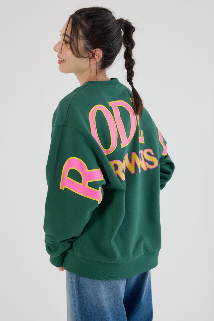 RODEO CROWNS「カラーアウトラインロゴスウェット」|パーカー|