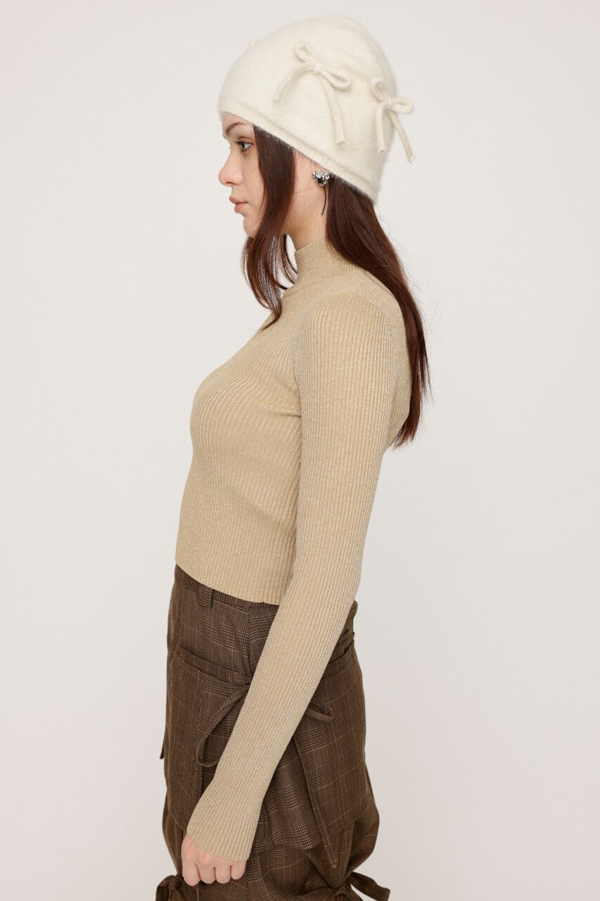 SLY「GLITTER COMPACT トップス」|ニット・セーター|