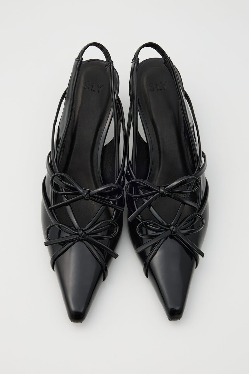 SLY「SLING BACK RIBBON ミュール」|サンダル|