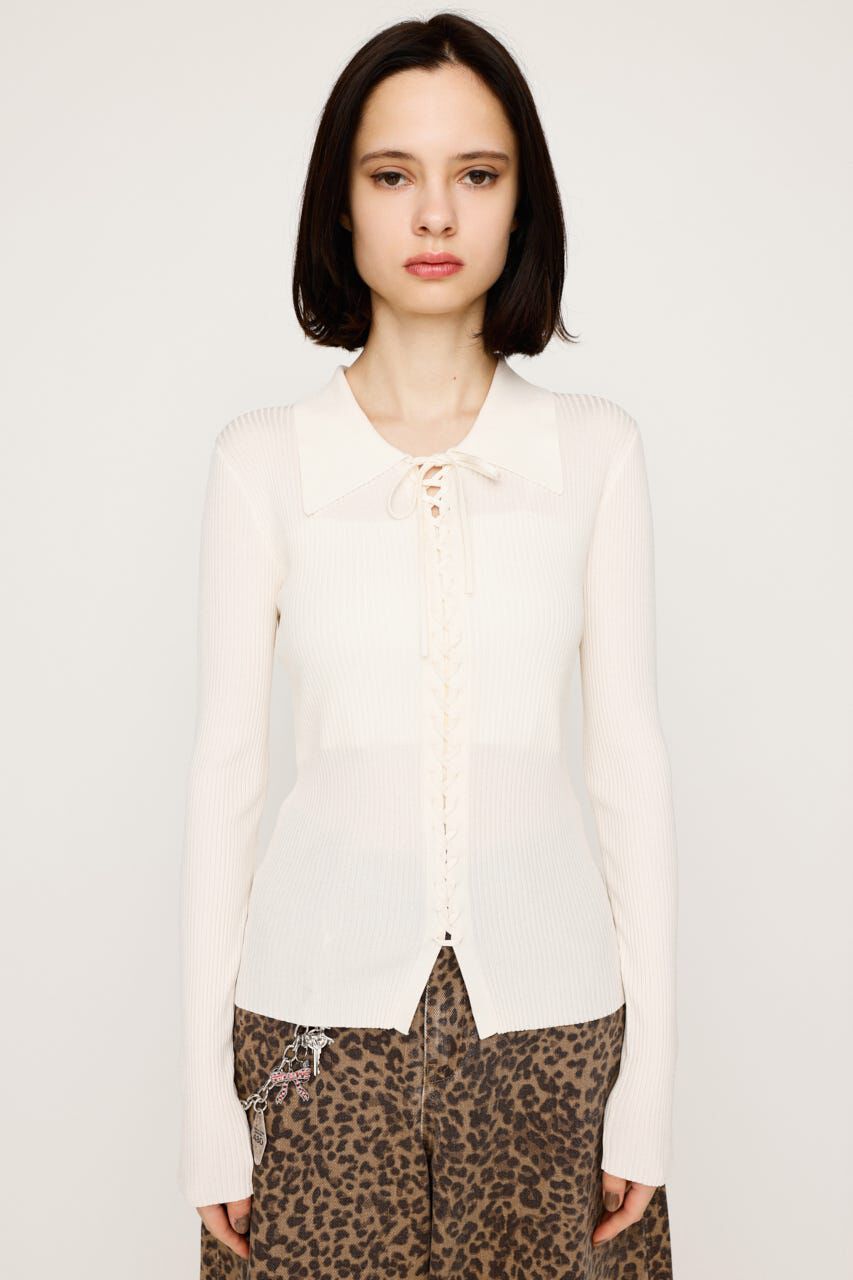 SLY「LACE UP H／G トップス」|ニット・セーター|