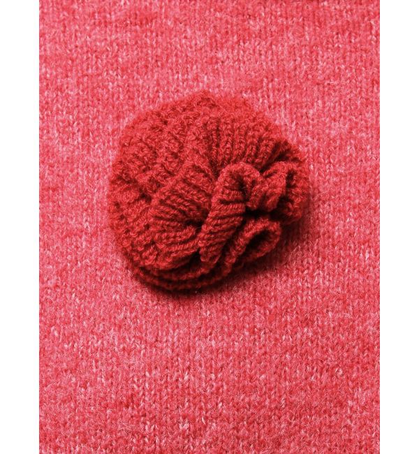 CALNAMUR「バラモチーフニット」|ニット・セーター|