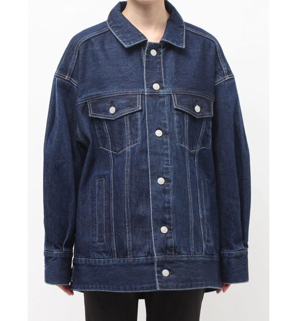 ELENDEEK「BACK FORM LOOSE DENIM JK」|デニムジャケット|