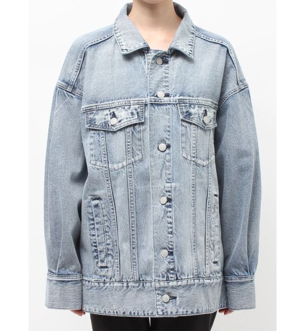 ELENDEEK「BACK FORM LOOSE DENIM JK」|デニムジャケット|