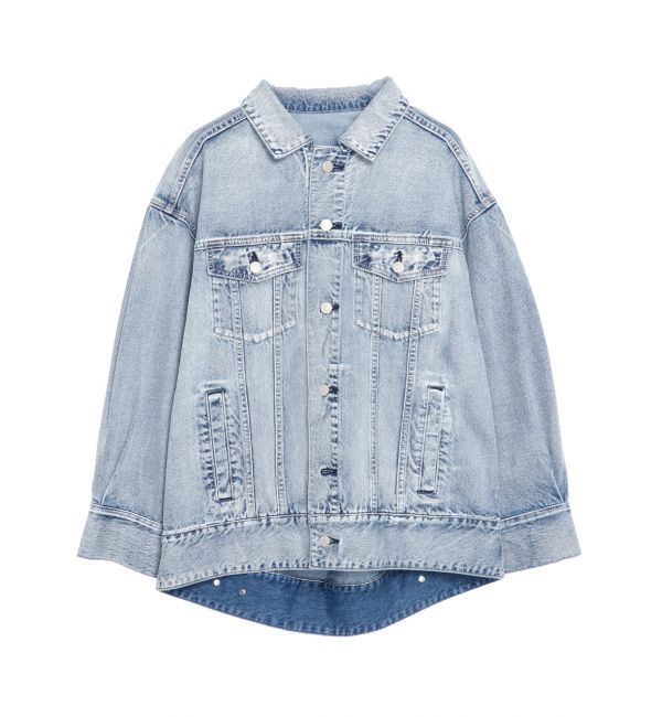 ELENDEEK「BACK FORM LOOSE DENIM JK」|デニムジャケット|