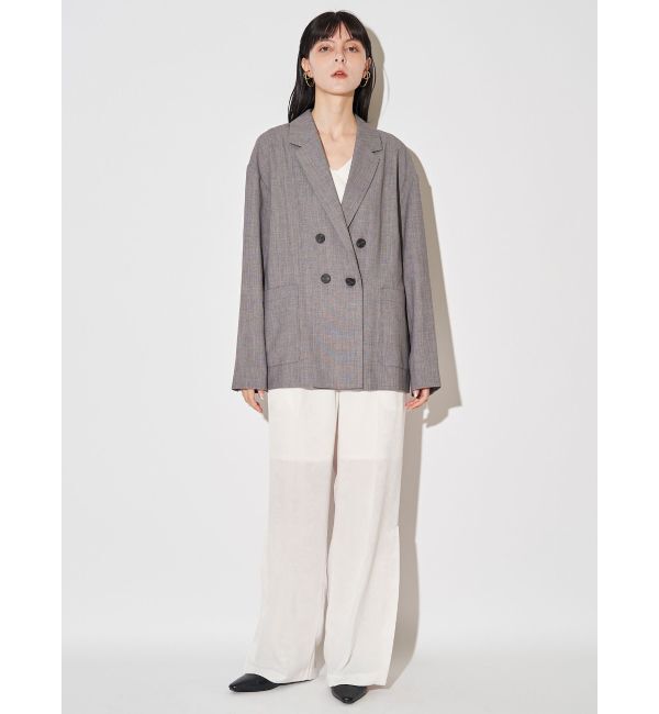 ELENDEEK「BACK CROSS TAILORED JK」|テーラードジャケット|