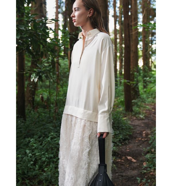 ELENDEEK「LACE DOCKING SH OP」|ワンピース|