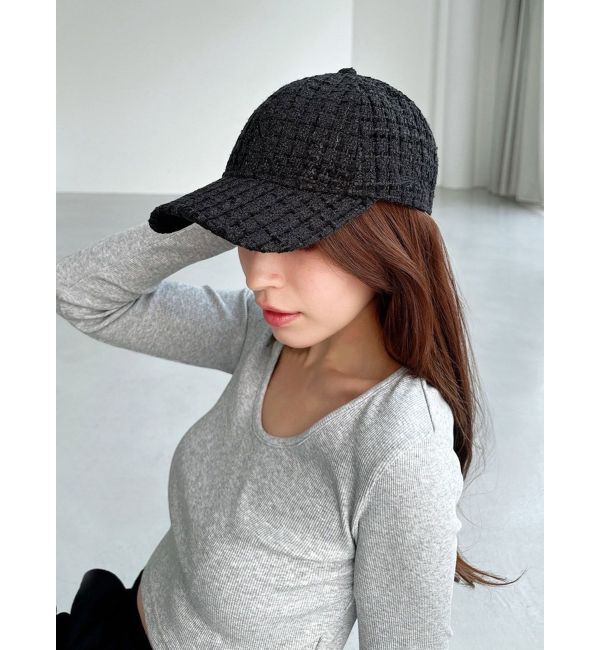 RESEXXY「【NEWERA】ツイードキャップ」|キャップ・キャスケット|