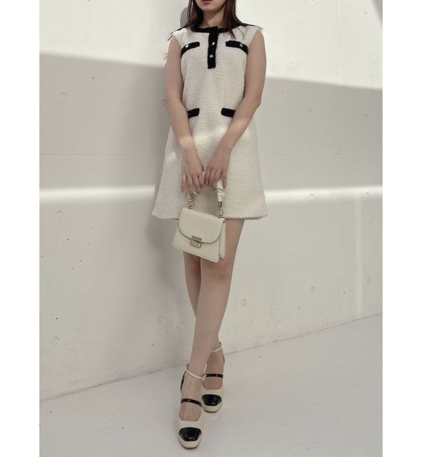 dazzlin「ボックスミニワンピース」|ワンピース|